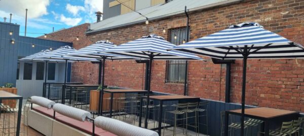 Square Café Umbrella