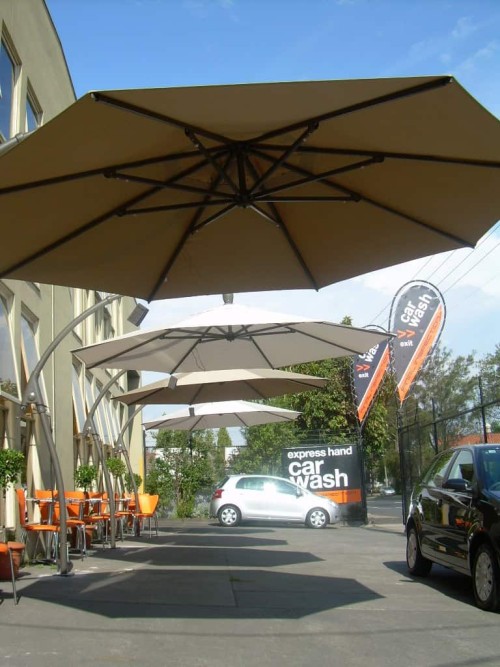AG28 Cantilever Market umbrellas